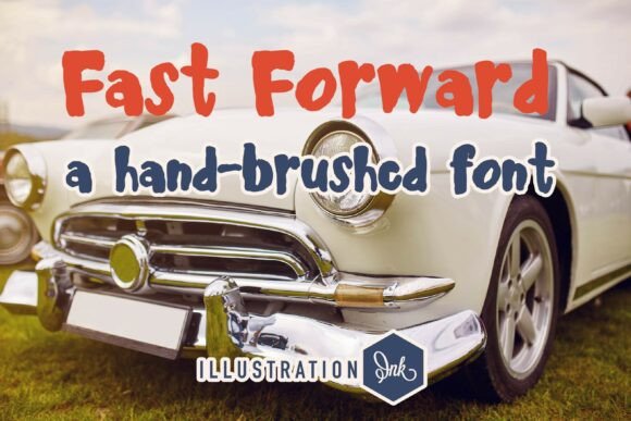 Accelerate Creativity with Fast Forward Font