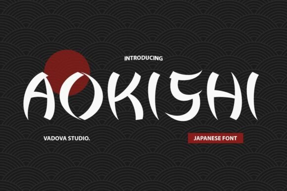 Aokishi: Embrace the Elegance of Japanese Calligraphy in Modern Design