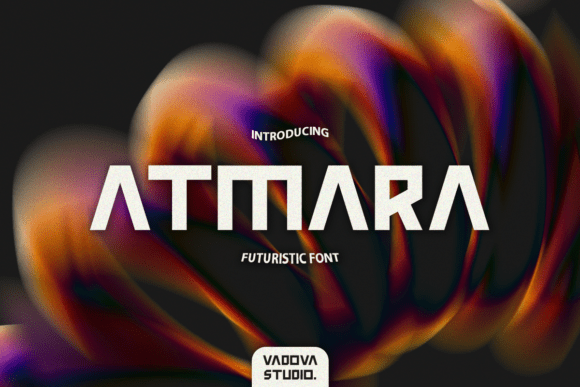 Atmara: A Bold and Futuristic Display Font for Modern Visual Identities