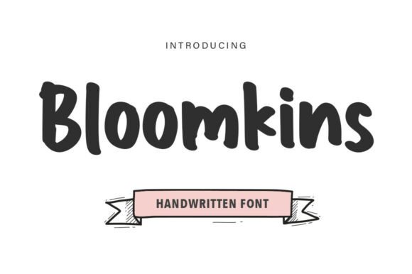 Bloomkins: Bold, Friendly Display Type