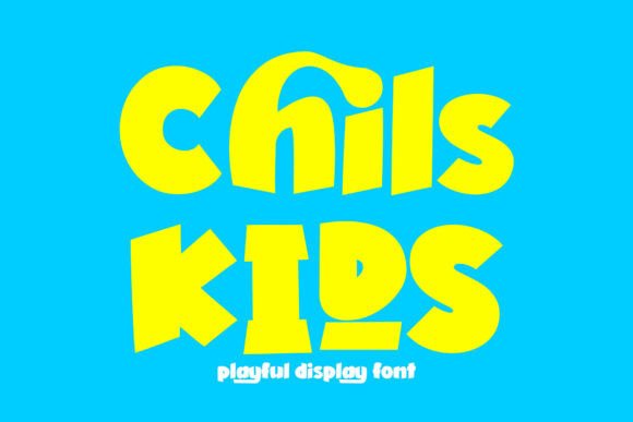 Chil Kids: A Font That Brings Imagination and Joy to Your Creative Projects
