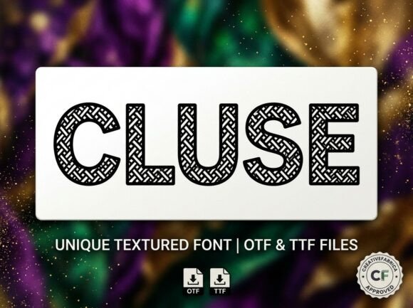 Cluse: Textural Typography for Artisanal Brands
