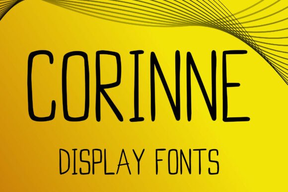 Corinne: A Stylish, Modern Display Font