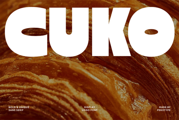Discover the Playful Charm of CUKO: A Font That Brings Your Designs to Life