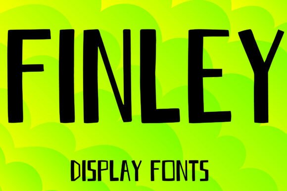 Exploring Finley: A Bold and Modern Display Font for Creative Projects