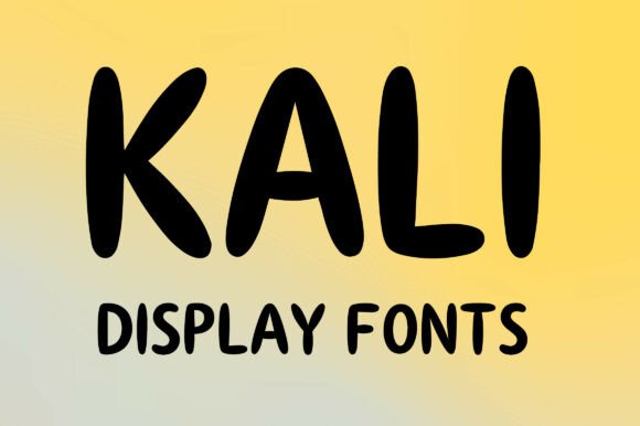 Exploring Kali: A Unique and Playful Display Font