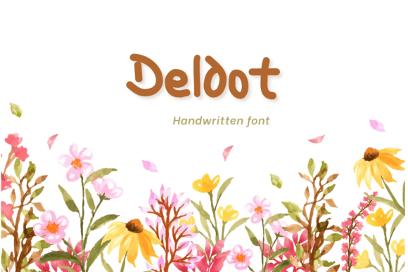 Introducing Deldot: A Playful and Eye-Catching Typeface