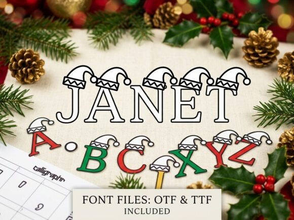 Janet: The Bold and Artistic Display Font