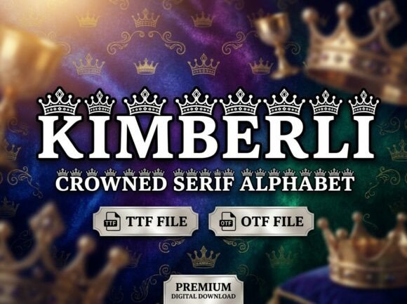 Kimberli: A Bold and Artistic Font for High-Impact Design