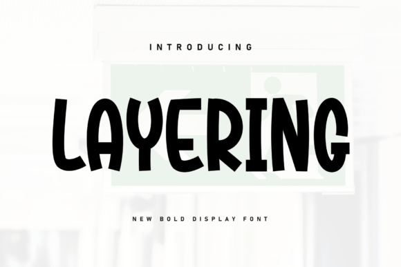 Layering: A Handwritten Font with a Relaxed and Sporty Feel