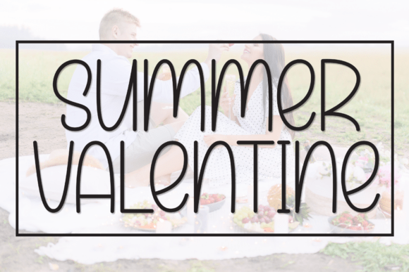 Summer Valentine: A Sweet and Friendly Handwritten Display Font
