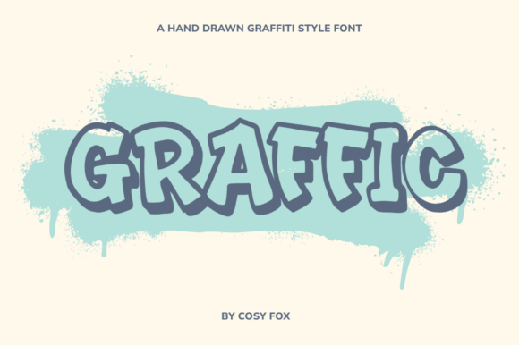 Unleash Creativity with Graffic: A Bold and Expressive Graffiti-Style Font