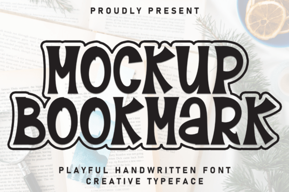 Unleashing Creativity with Mockup Bookmark: A Guide to Hand-Sketched Script